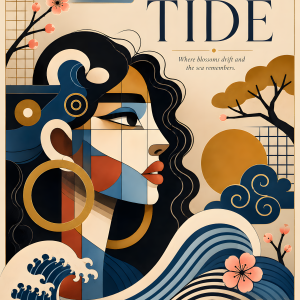 Whispers of the Tide | 3D Sculpted Metal Poster
