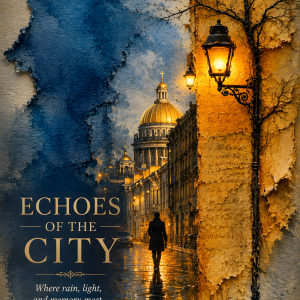 Echoes of the City | 3D Sculpted Metal Poster