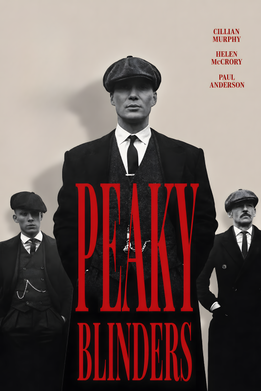 Peaky Blinders Legacy | 3D Sculpted Metal Poster